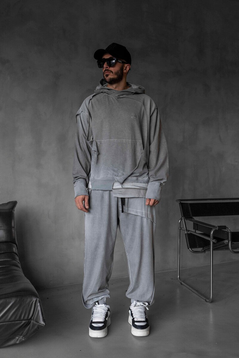 Urban Tracksuıt Washed Gray 1815-20
